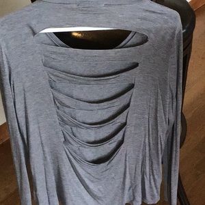 Top with cut outs in back